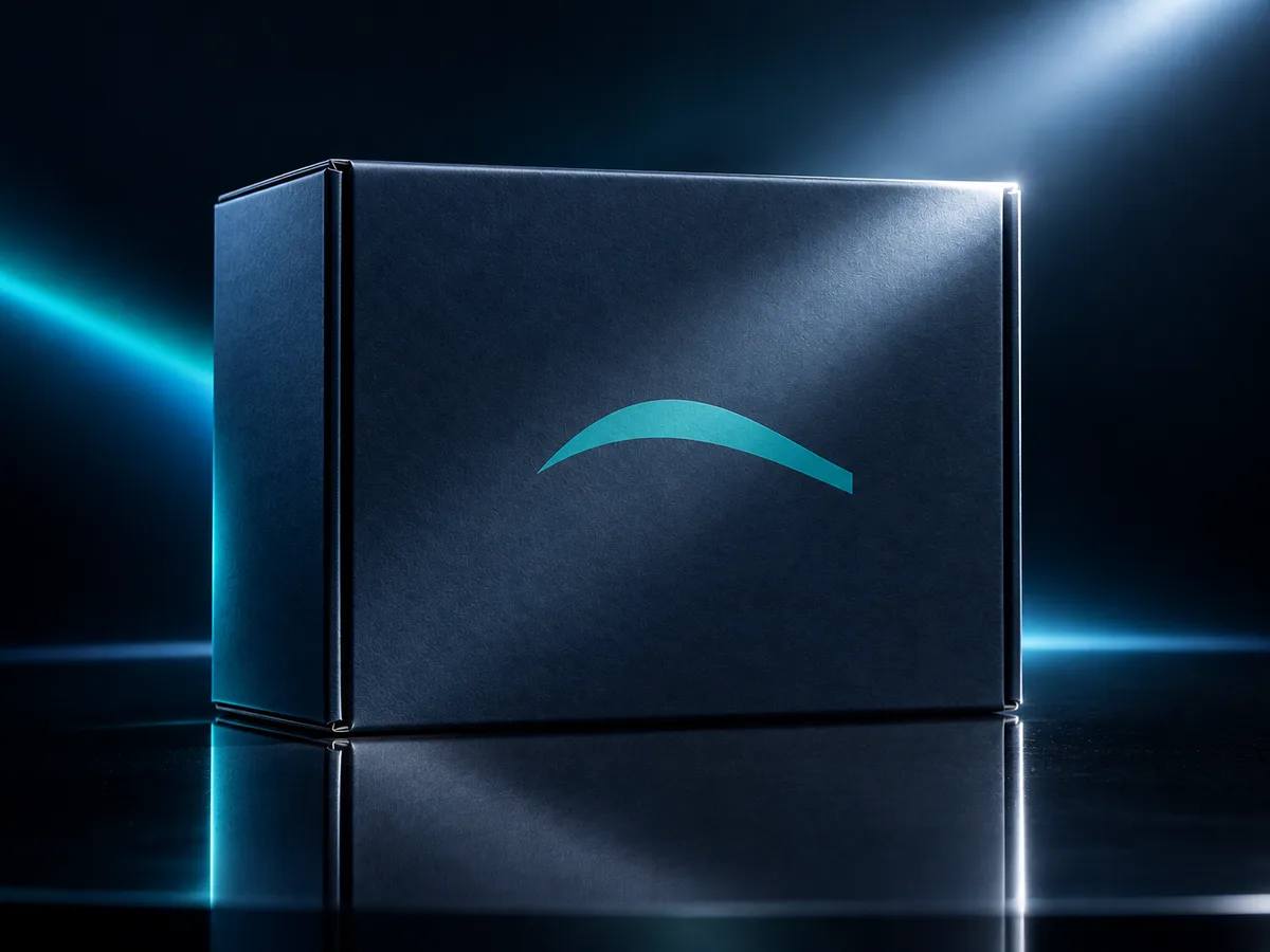 A sealed LeanWay shipping box